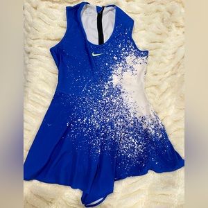 Nike dri fit  zip up exercise dress/skort